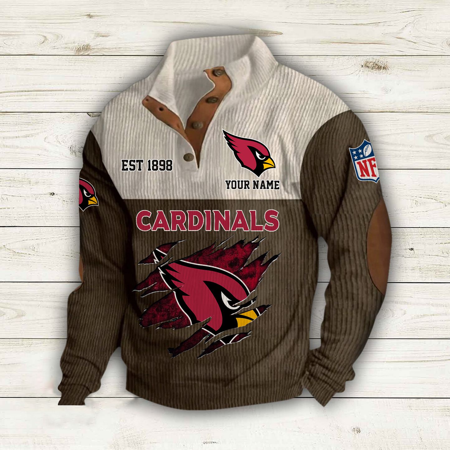 ARI x NFL Custom Name Sport Sweatshirt DatND DVT