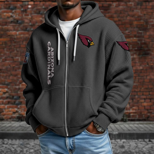 ARI X NFL Textured Lounge Zip-up Hoodie NAK NHT