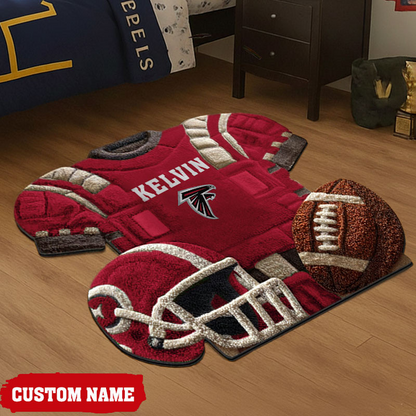 ATL X New NFL Cashmere Rug For Home Custom Gift Any Name NAK NHT