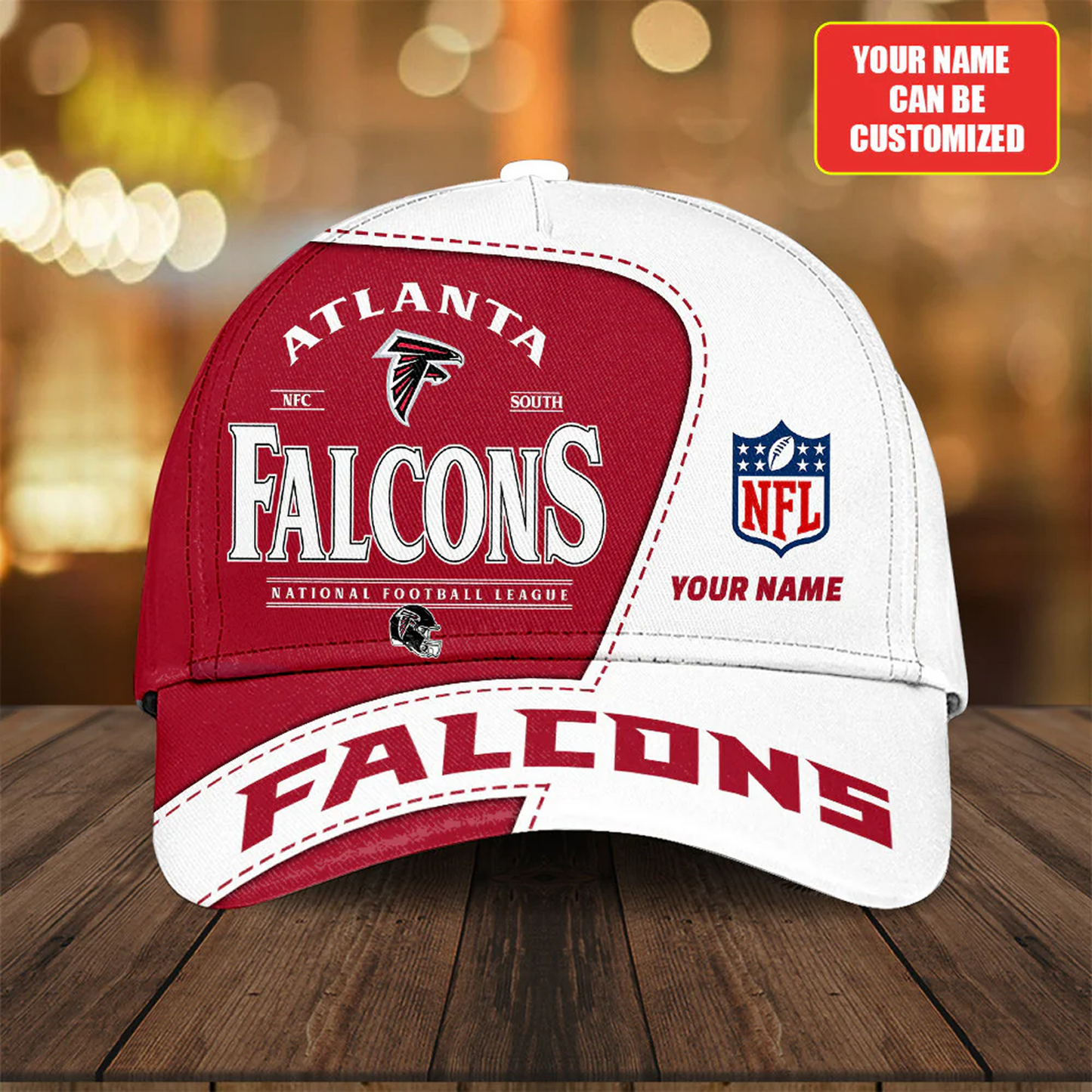 ATL X NFL Classic Logo Limited Edition Hoodie And Cap NAK NHT