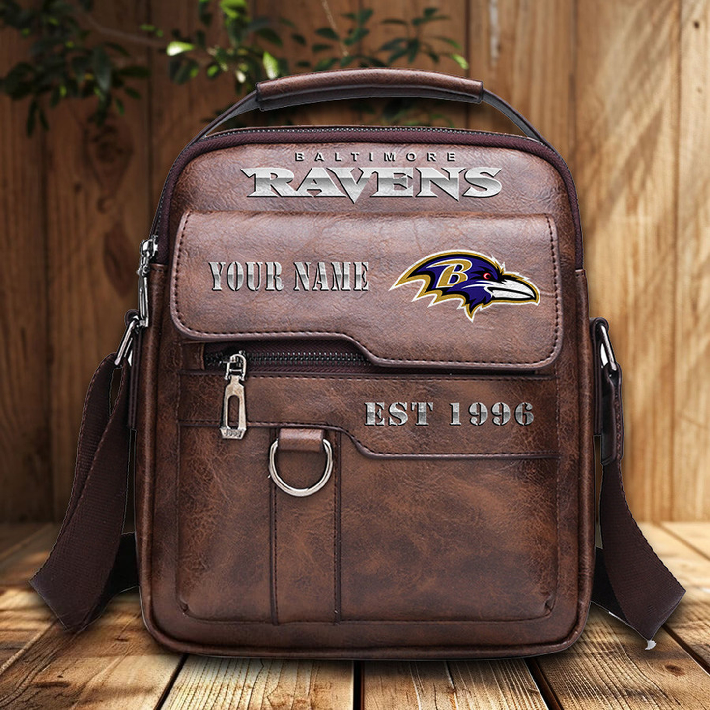 BAL x NFL Leather Handbag DatND ThuongNH