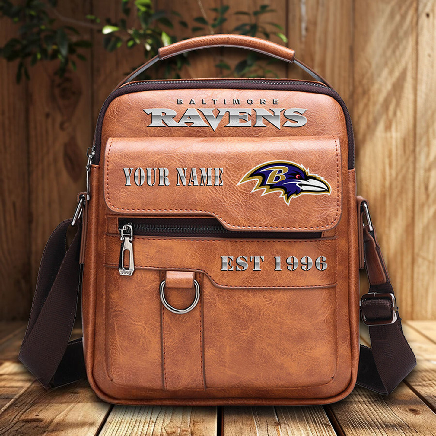 BAL x NFL Leather Handbag DatND ThuongNH