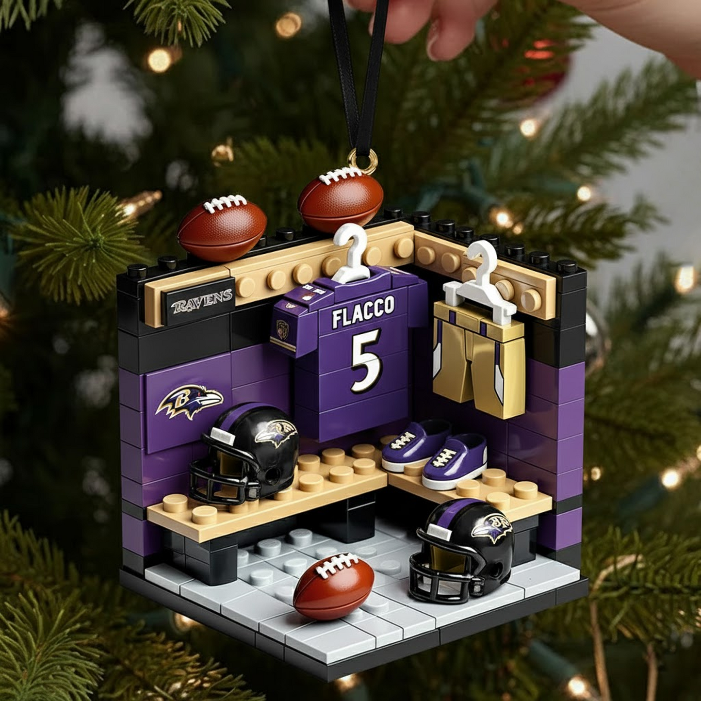 BAL X NFL Sport Lover Ornament - Personalized Gift For Sport Lover Christmas Ornament NAK THUONGNH