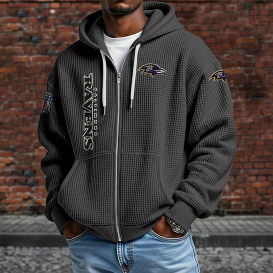 BAL X NFL Textured Lounge Zip-up Hoodie NAK NHT