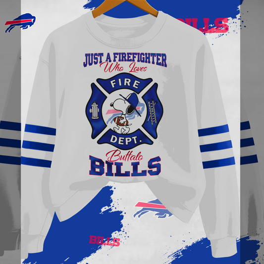 BB x NFL Just A Firefighter Who Love Sweatshirt DDT HLPHUONG