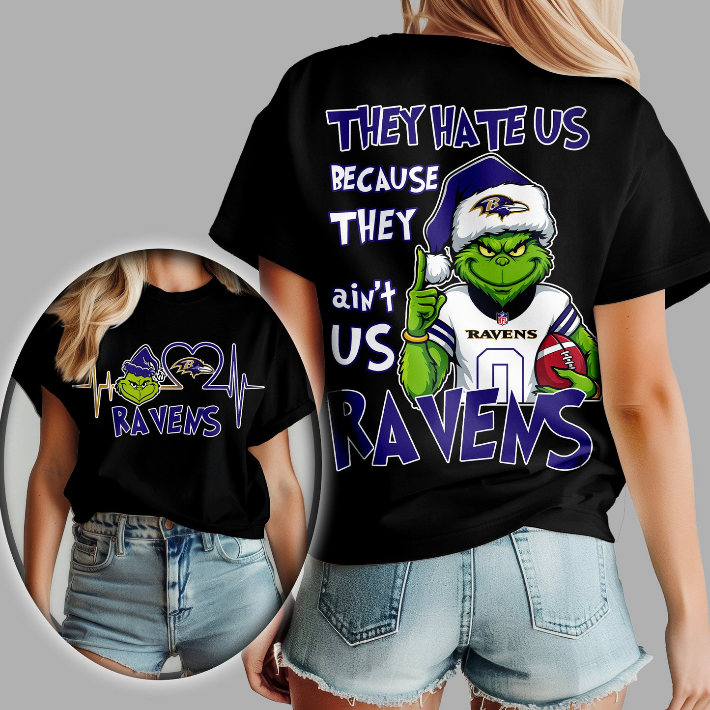 BR Premium NFL They Hate Us Woman Shirt DDT CTND