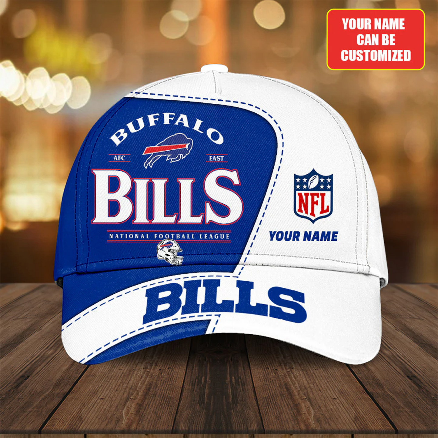 BUF X NFL Classic Logo Limited Edition Hoodie And Cap NAK NHT