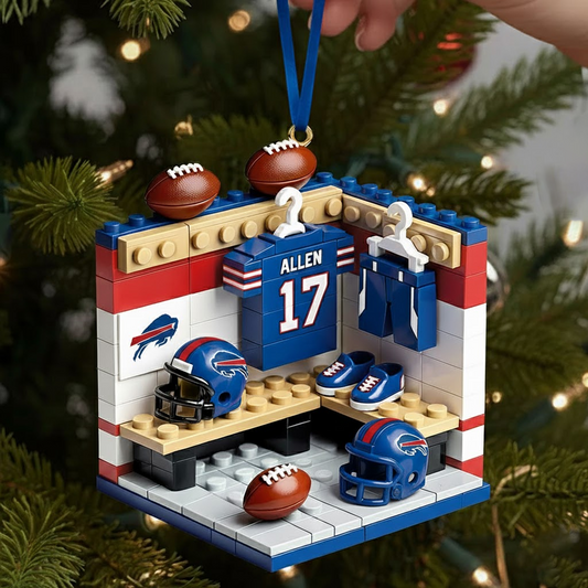 BUF X NFL Sport Lover Ornament - Personalized Gift For Sport Lover Christmas Ornament NAK THUONGNH