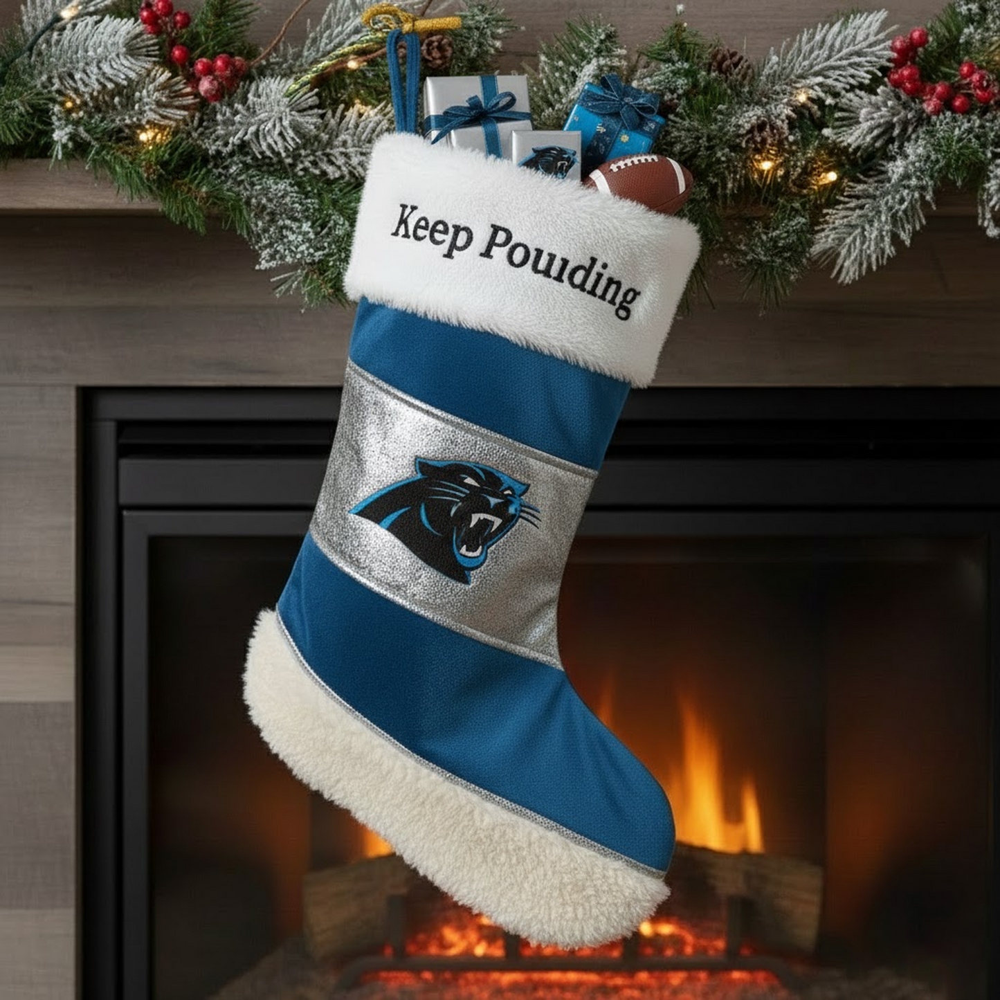 CAR X NFL CHRISTMAS SOCKS NAK NHT