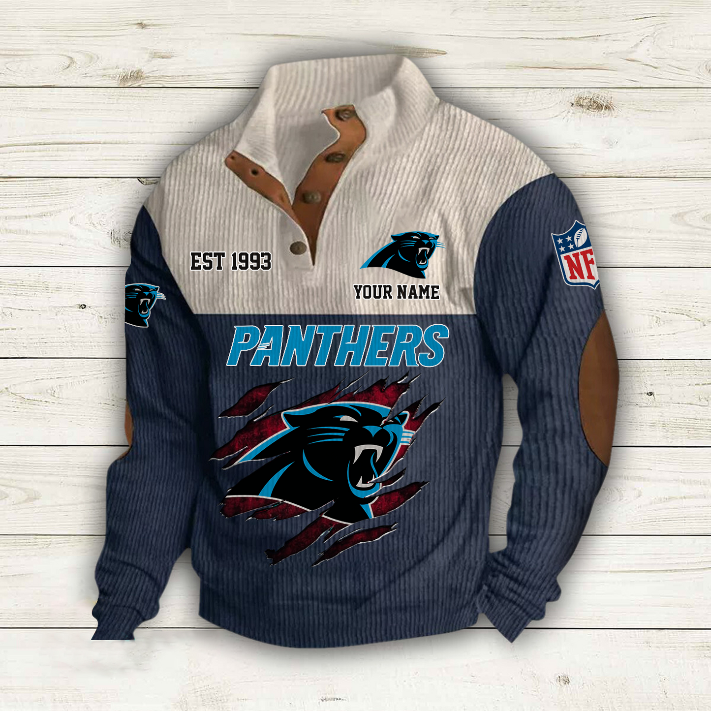 CAR x NFL Custom Name Sport Sweatshirt DatND DVT