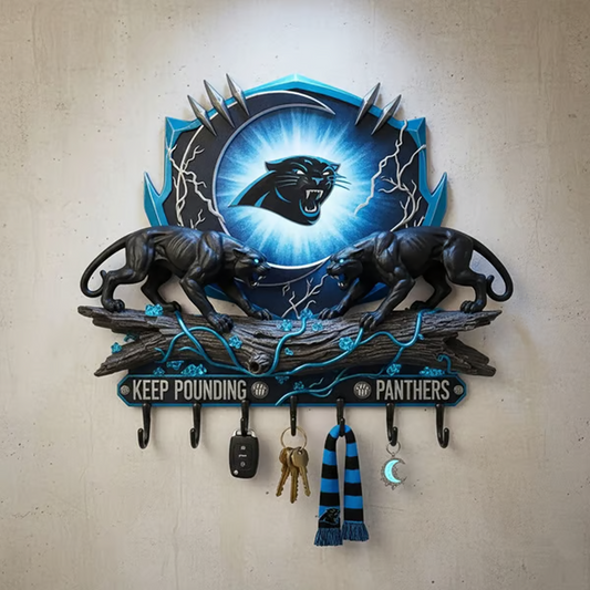 CAR X NFL Originality Verification Football Team Wall Key Holder NAK THUONGNH