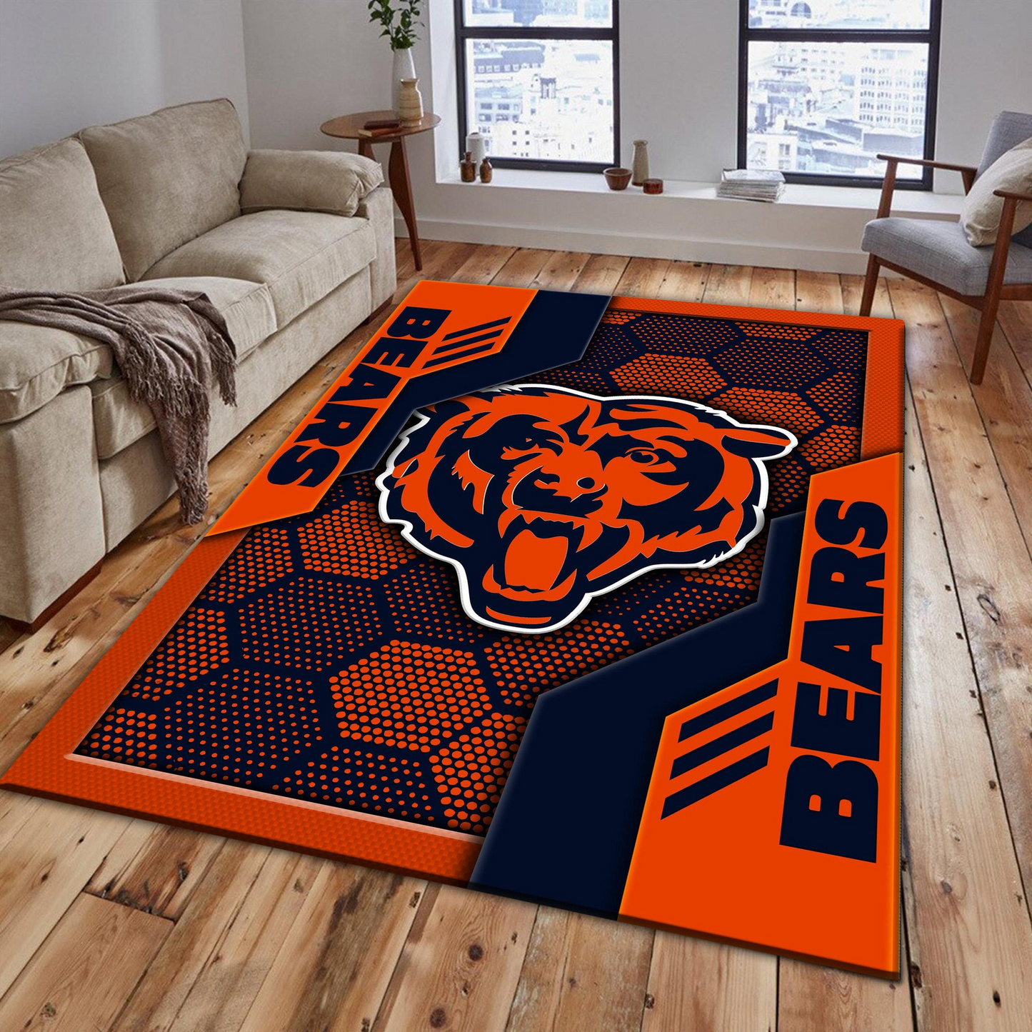 CHI NFL V2 Premium Rug DDT CTND