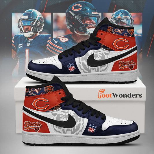 CHI Premium NFL Air Jordan 1 DDT NTL