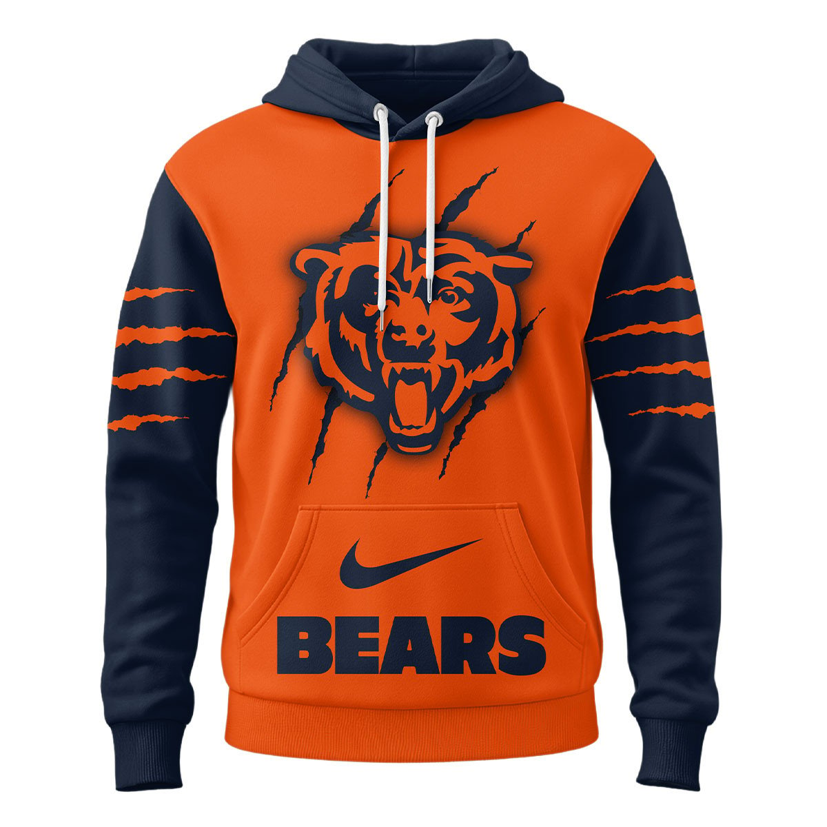 CHI Premium NFL Fan Pride Claw Hoodie DDT CTND