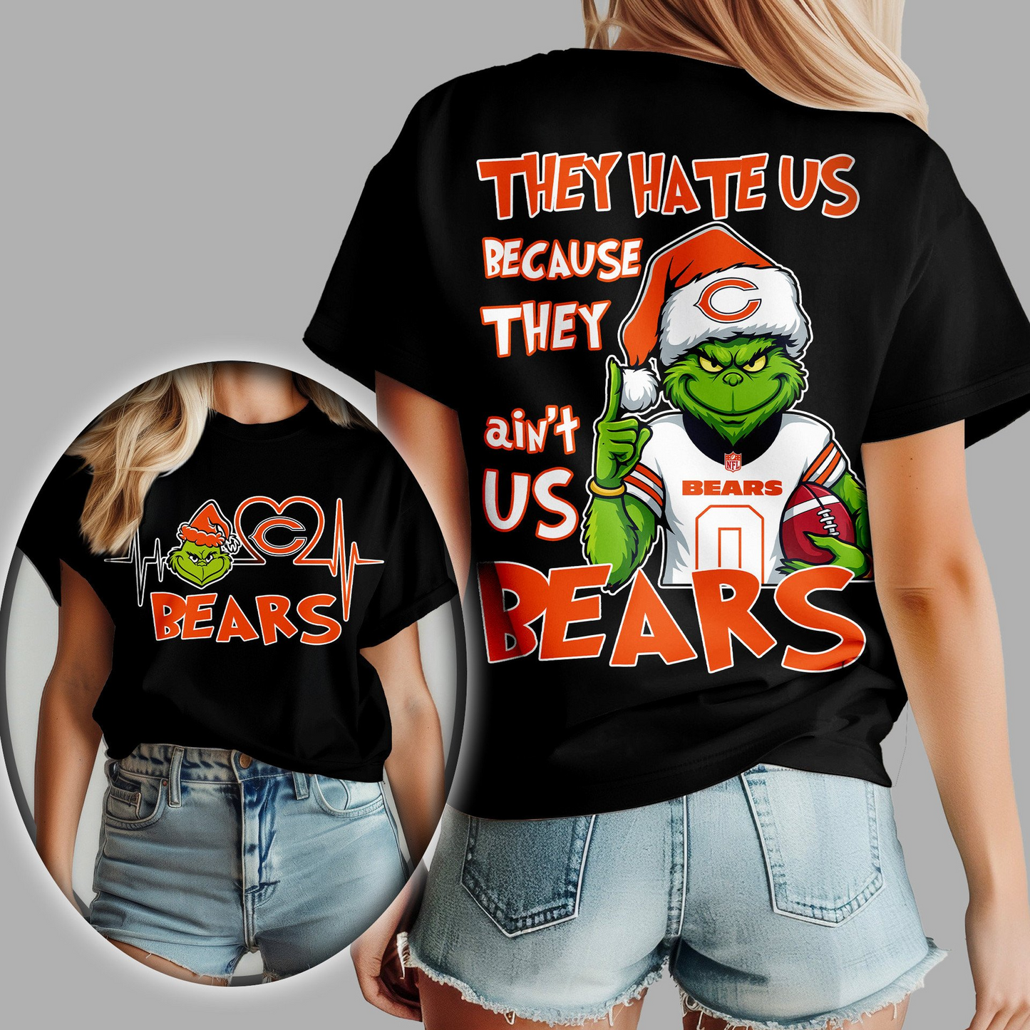 CHI Premium NFL They Hate Us Woman Shirt DDT CTND