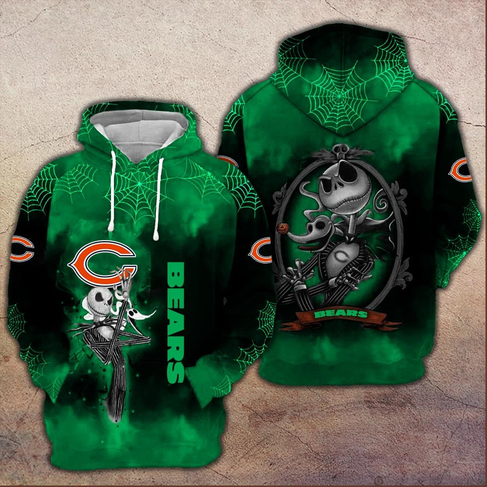CHI x Jack Premium NFL Shadow Hoodie DDT CTND