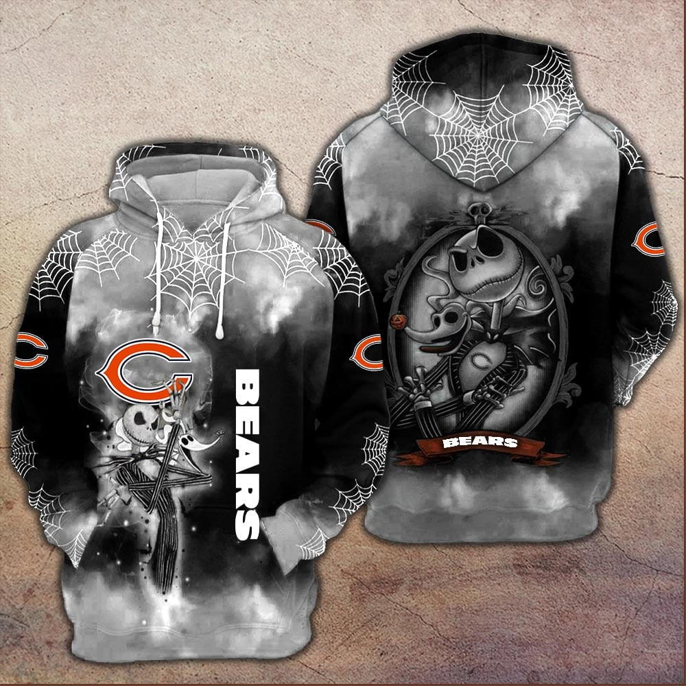 CHI x Jack Premium NFL Shadow Hoodie DDT CTND
