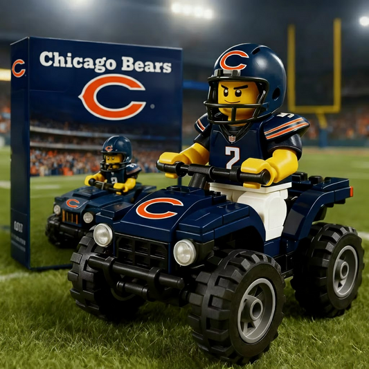 CHI X NFL Team Off-Road Vehicle Building Block Set V1 NAK NHT