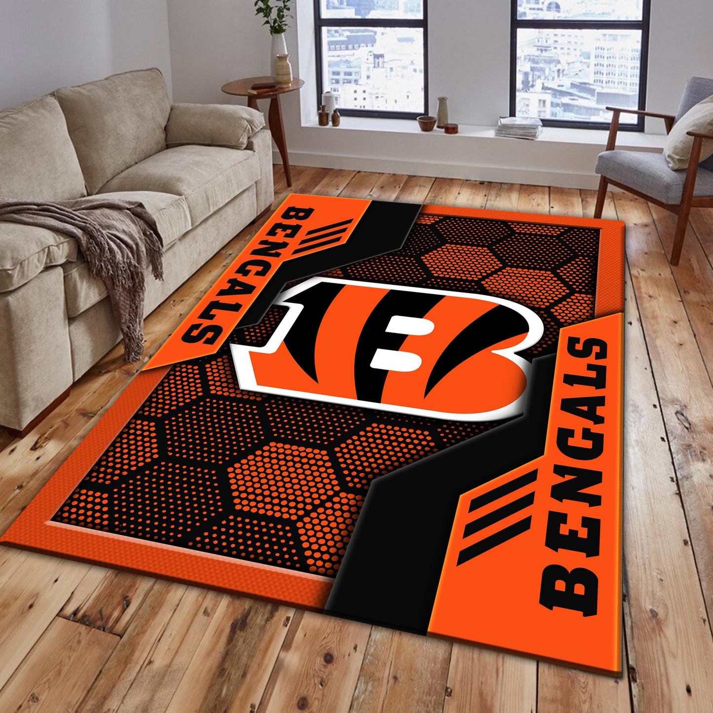 CIN NFL V2 Premium Rug DDT CTND