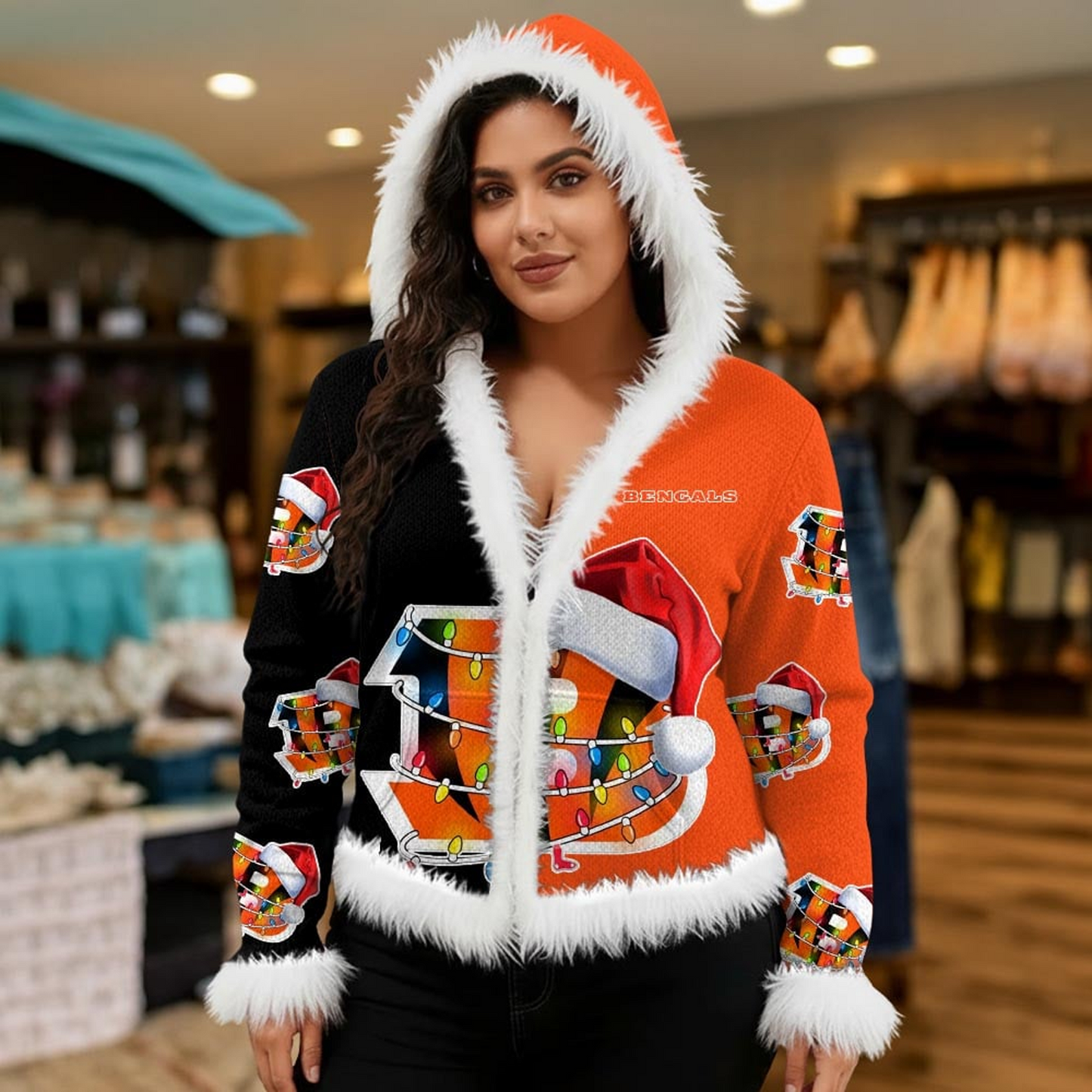 CIN X NFL Graphic Dog Knit Sweater NAK NHT