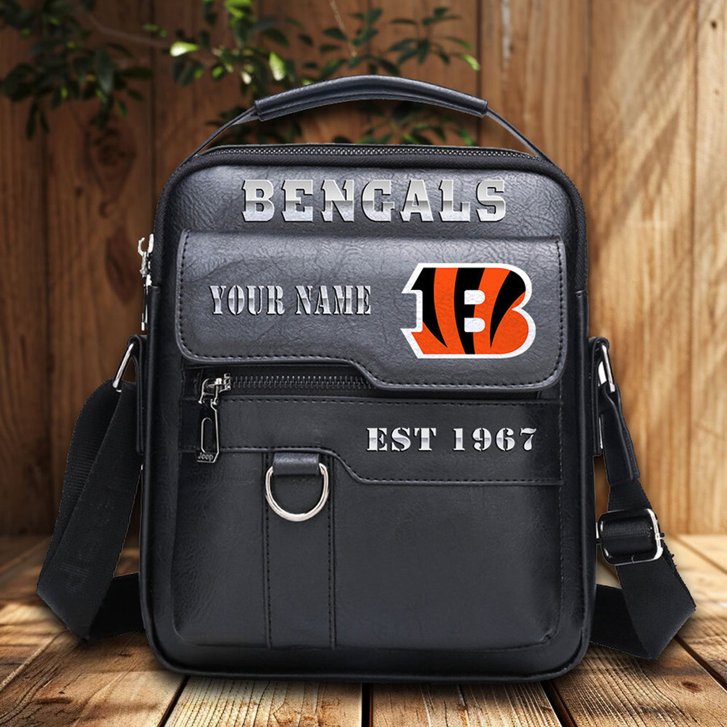 CIN x NFL Leather Handbag DatND ThuongNH