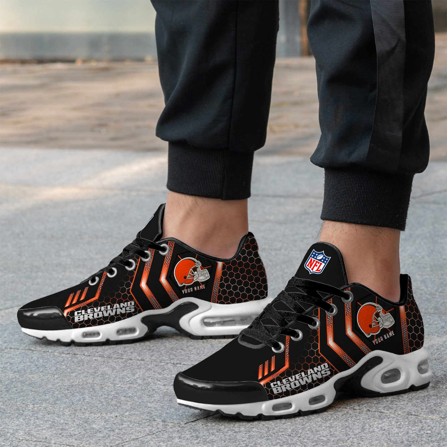 CLE NFL Personalized Air Max Shoes Exclusive DDT CTND