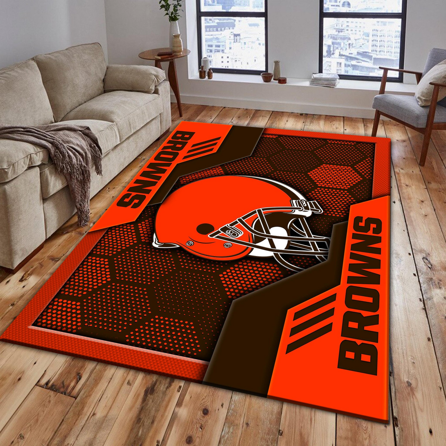 CLE NFL V2 Premium Rug DDT CTND