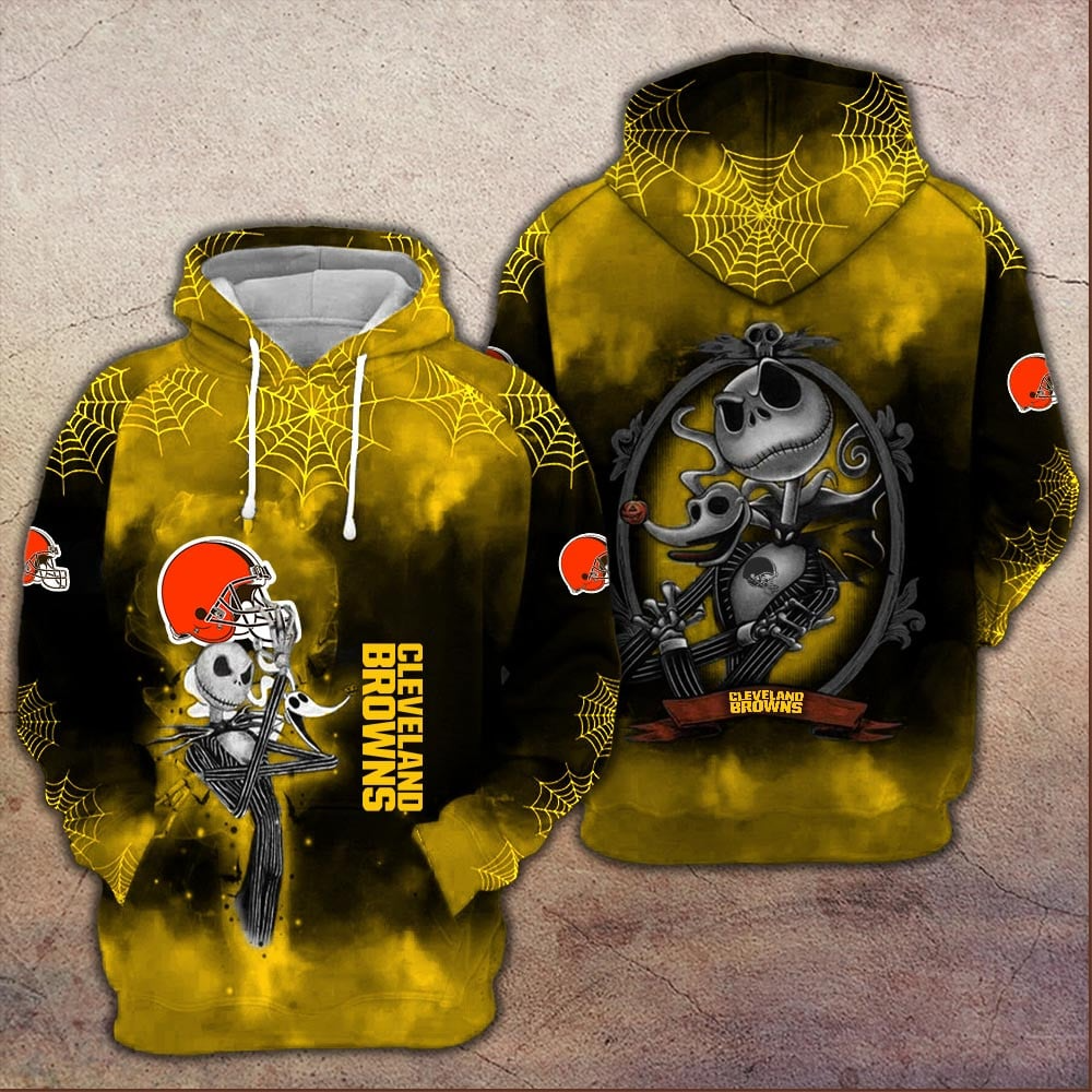 CLE x Jack Premium NFL Shadow Hoodie DDT CTND