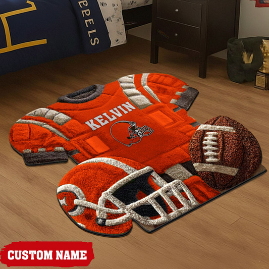 CLE X New NFL Cashmere Rug For Home Custom Gift Any Name NAK NHT