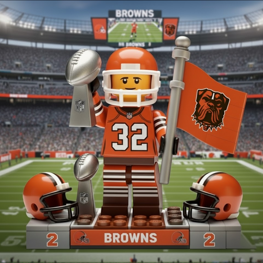 CLE x NFL Team Building Blocks Set V1 NAK NHT