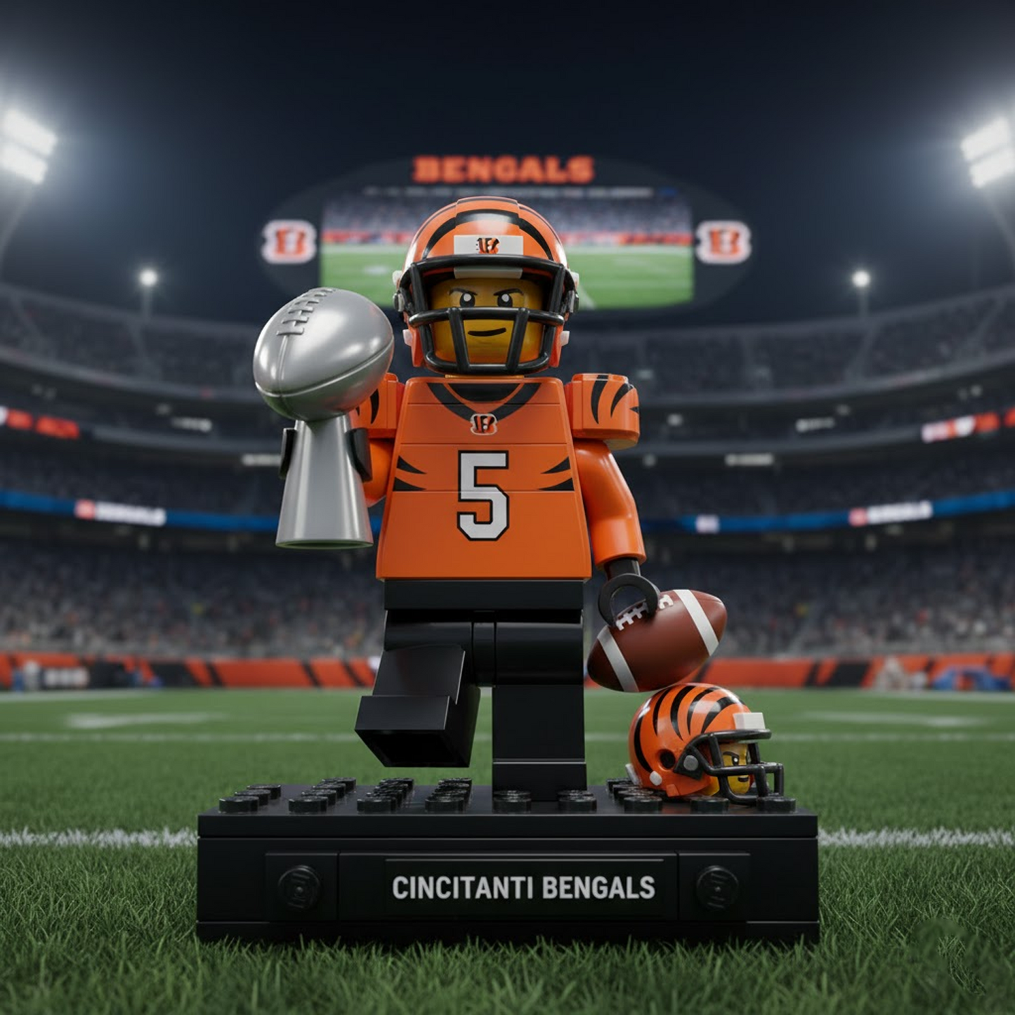 CNBG x NFL Team Building Blocks Set V1 NAK NHT