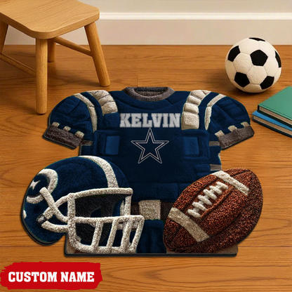 DAL X New NFL Cashmere Rug For Home Custom Gift Any Name NAK NHT