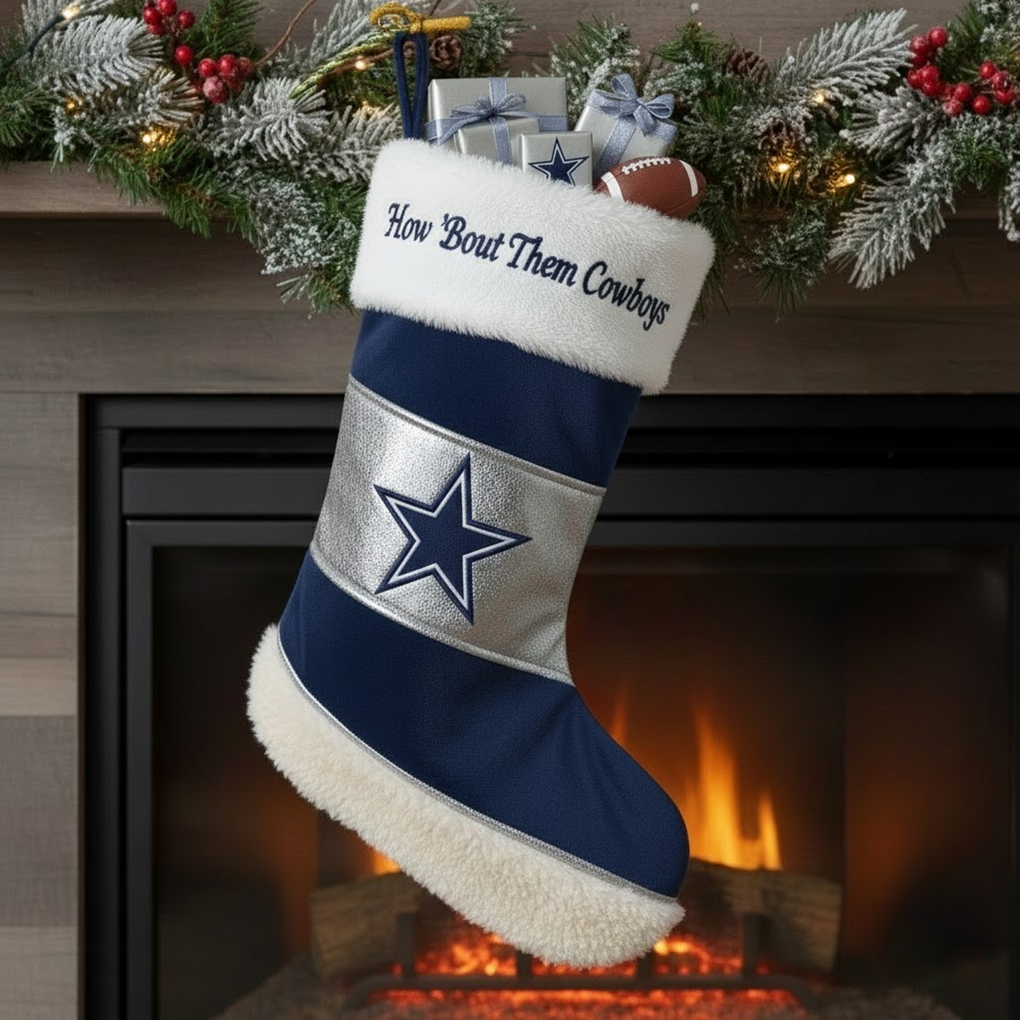 DAL X NFL CHRISTMAS SOCKS NAK NHT