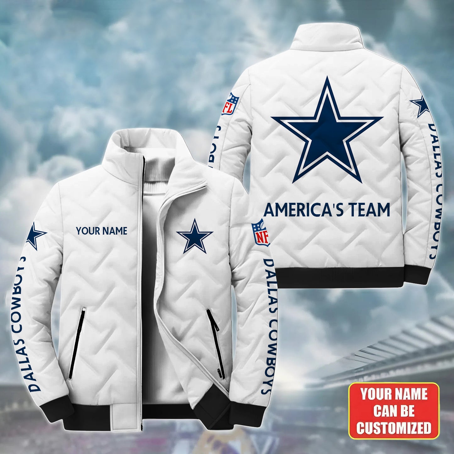 DAL X NFL Puffer Jacket NHS NHM