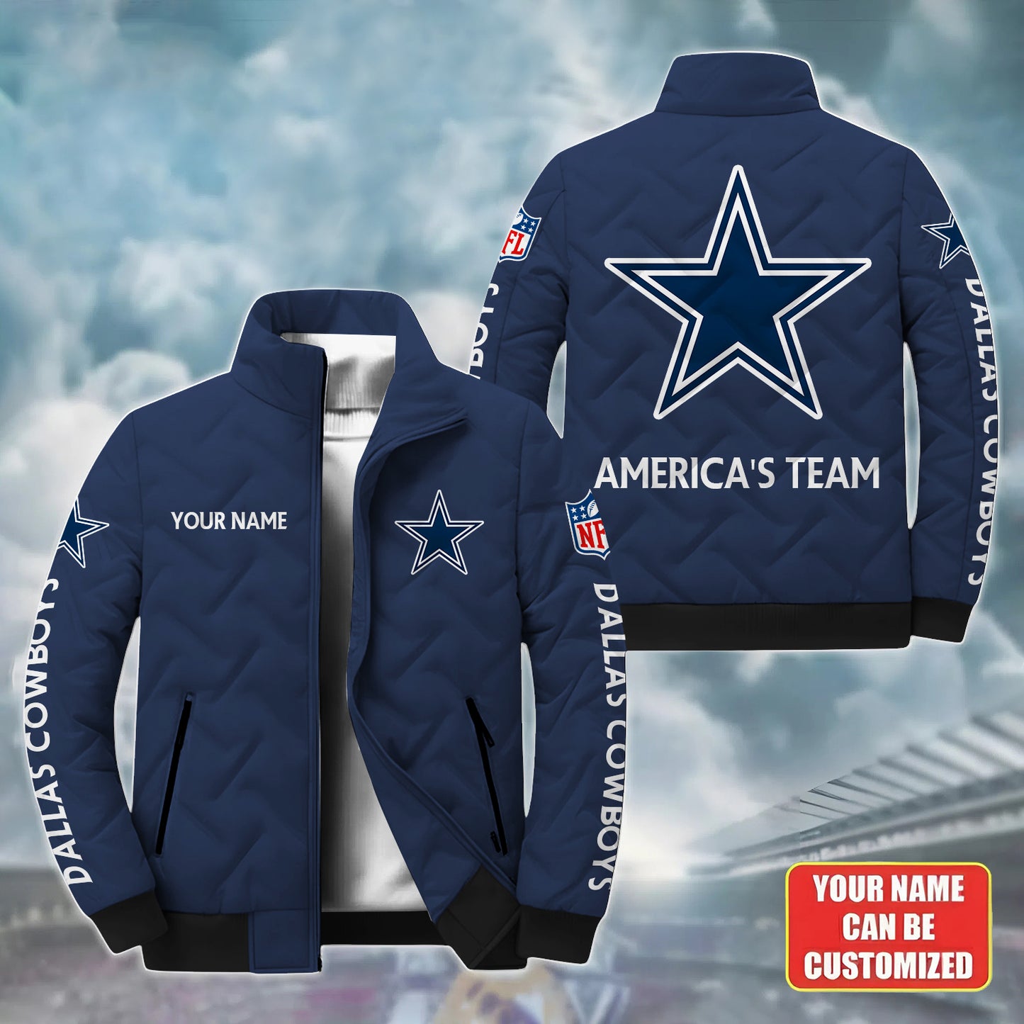 DAL X NFL Puffer Jacket NHS NHM