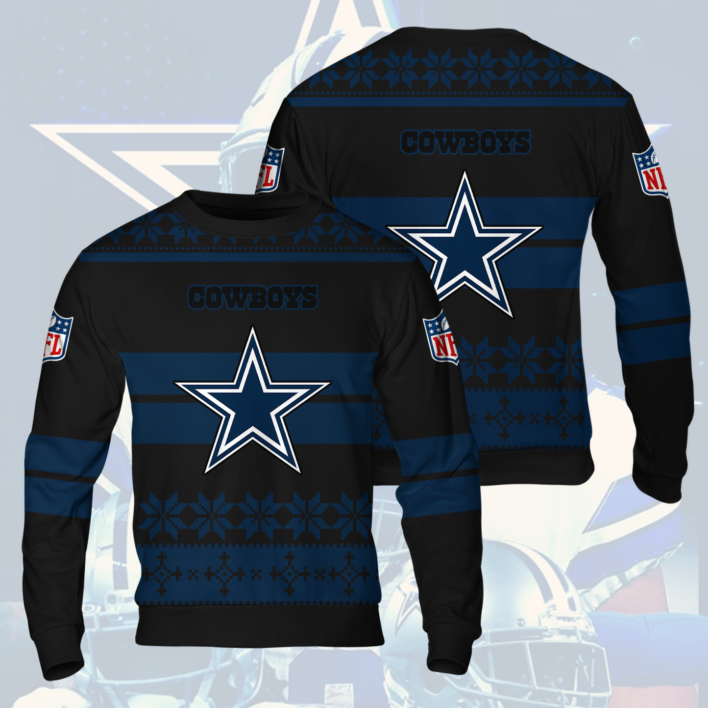 DAL X NFL Ugly Sweater NHS 021225 TTV