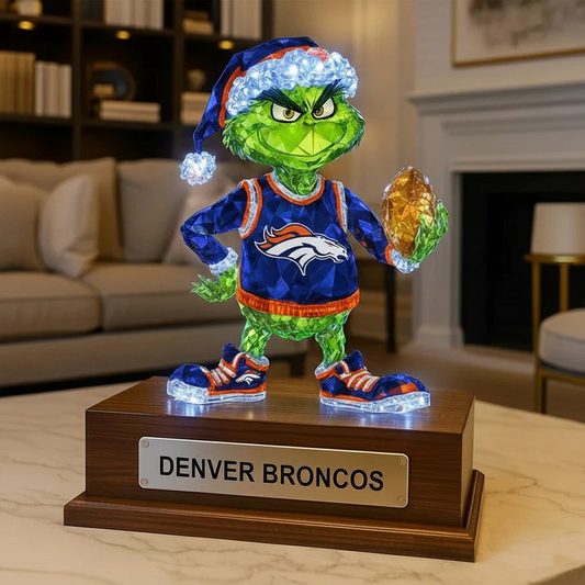 DB NFL Crystal Figurine Desktop Ornament V1 NAK NHT