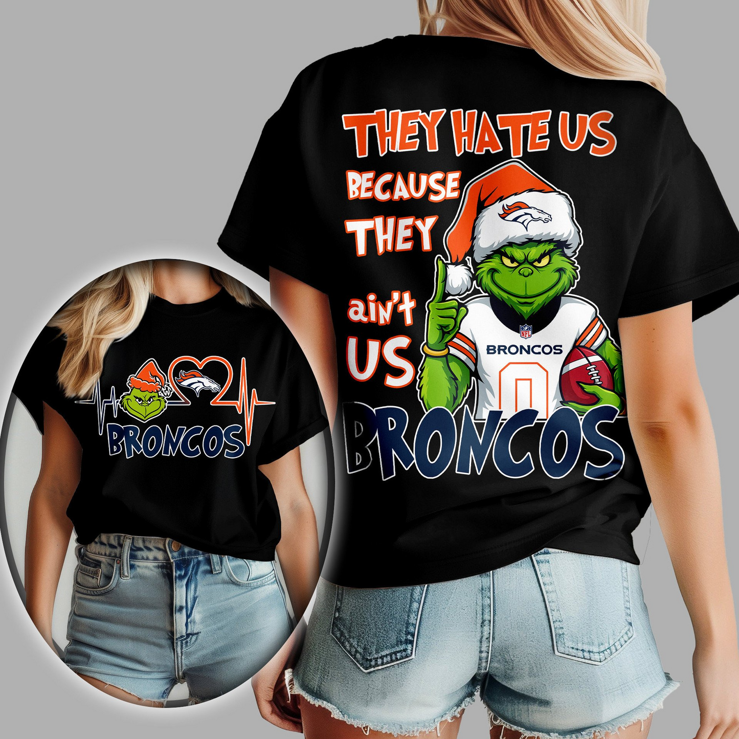 DB Premium NFL They Hate Us Woman Shirt DDT CTND