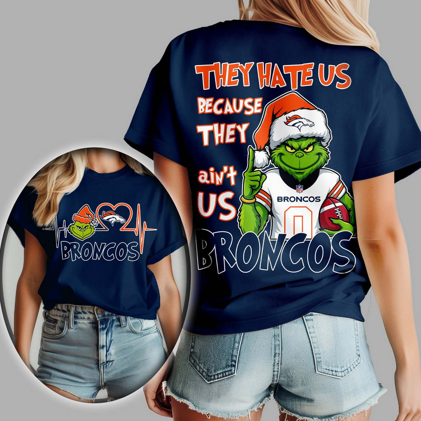 DB Premium NFL They Hate Us Woman Shirt DDT CTND