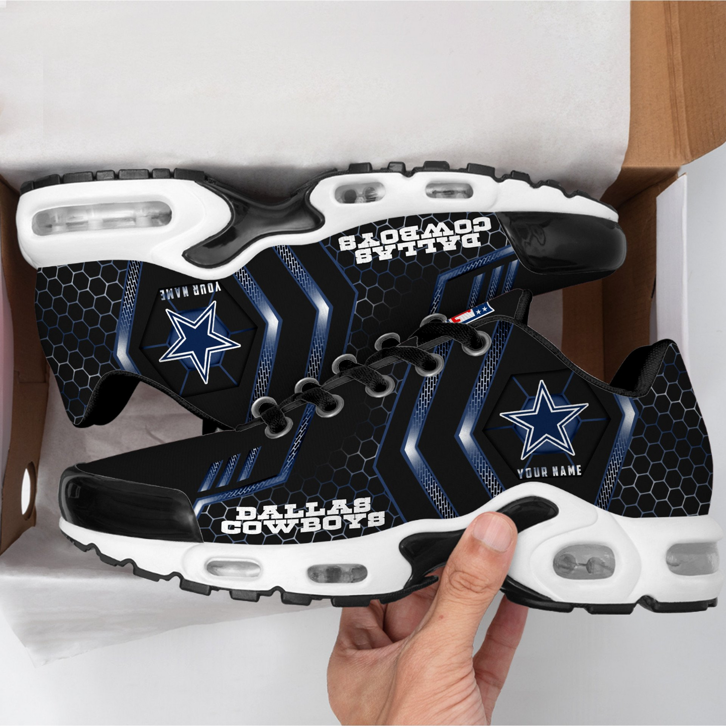 DC NFL Personalized Air Max Shoes Exclusive DDT CTND