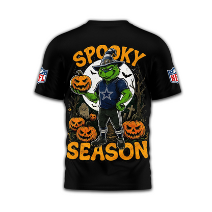 DC Premium NFL Spooky Season 3D Shirt DDT CTND