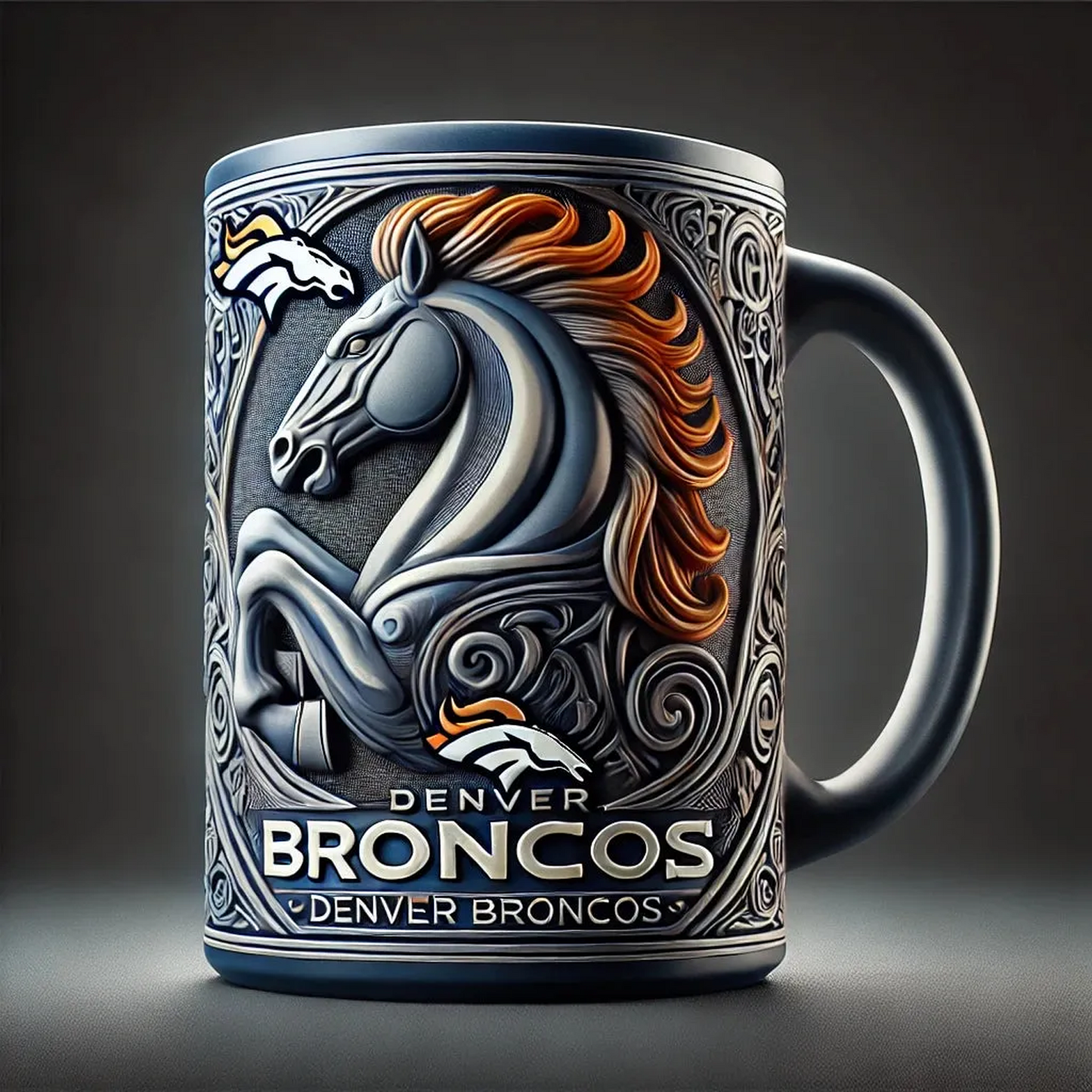 DEN X NFL  2026 Football Guardian Beast 3D Mug V2 NAK NHT