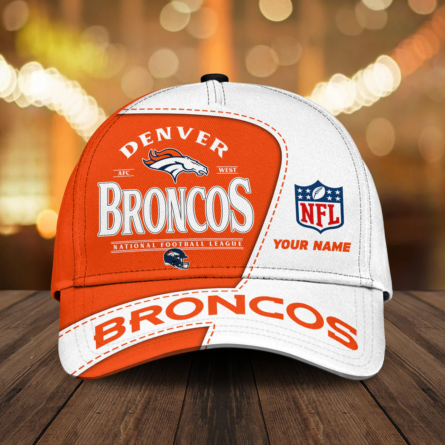 DEN X NFL Classic Logo Limited Edition Hoodie And Cap NAK NHT