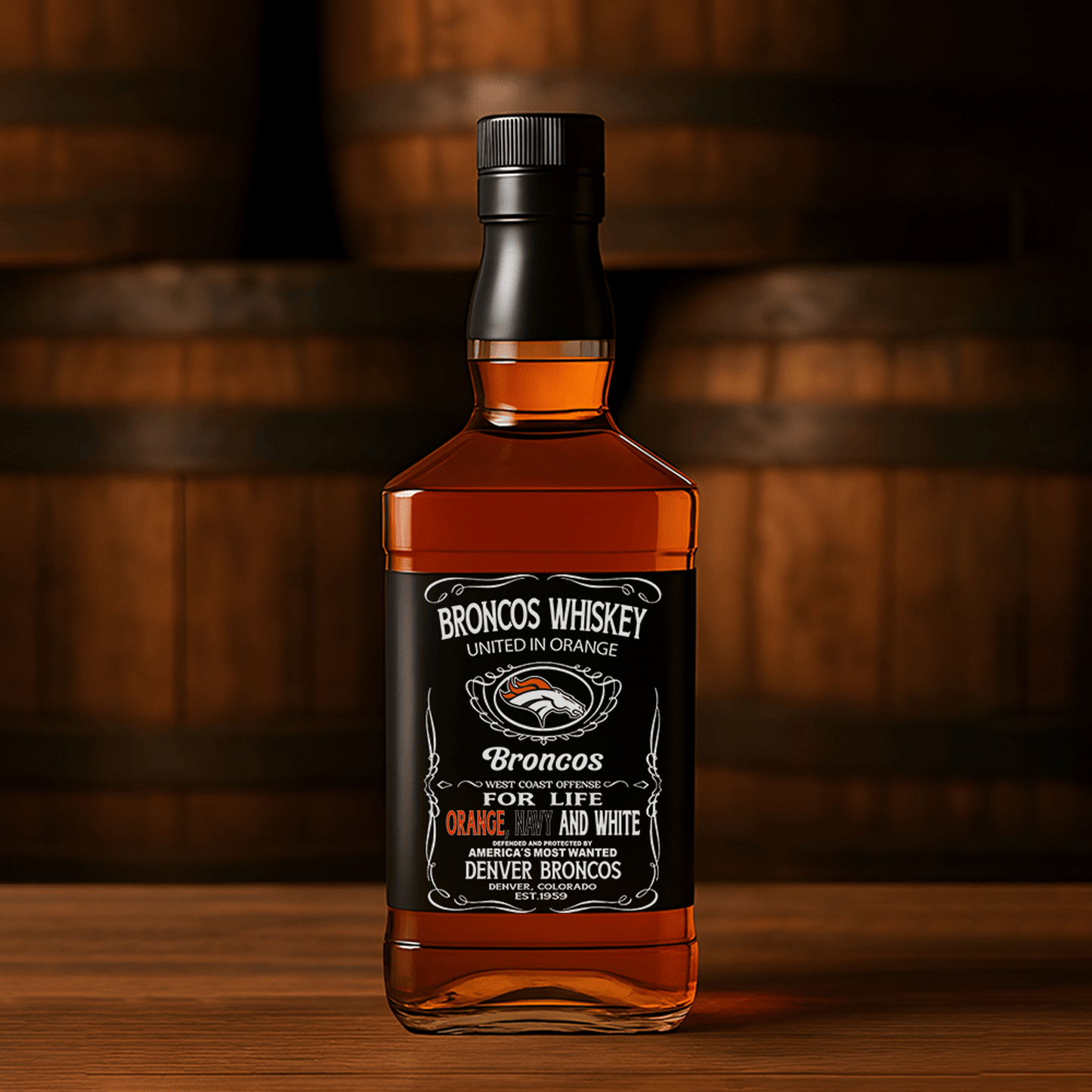 DEN x NFL Whiskey For True Fans Only DATND TANTD