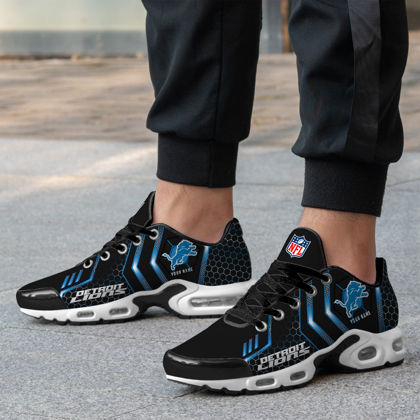 DL NFL Personalized Air Max Shoes Exclusive DDT CTND
