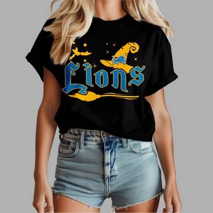 DL Premium NFL Halloween Witch Women Shirt DDT CTND