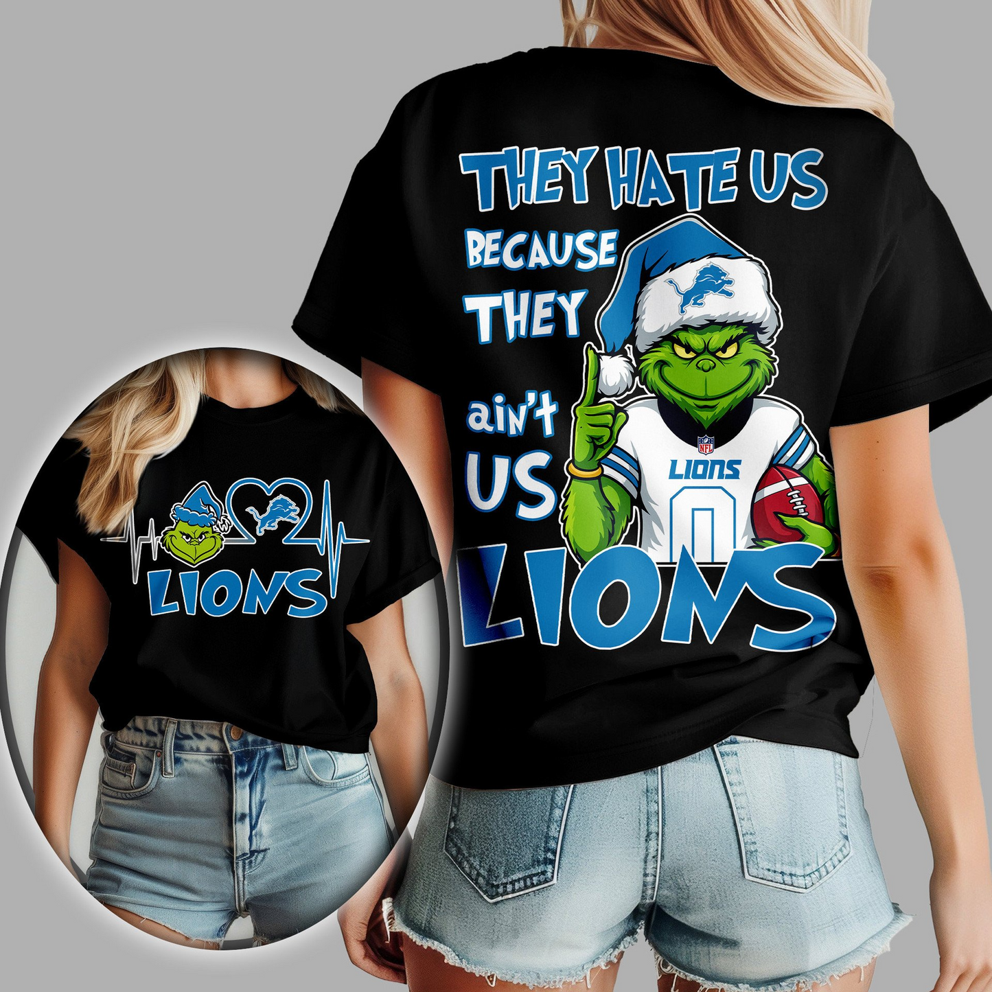 DL Premium NFL They Hate Us Woman Shirt DDT CTND