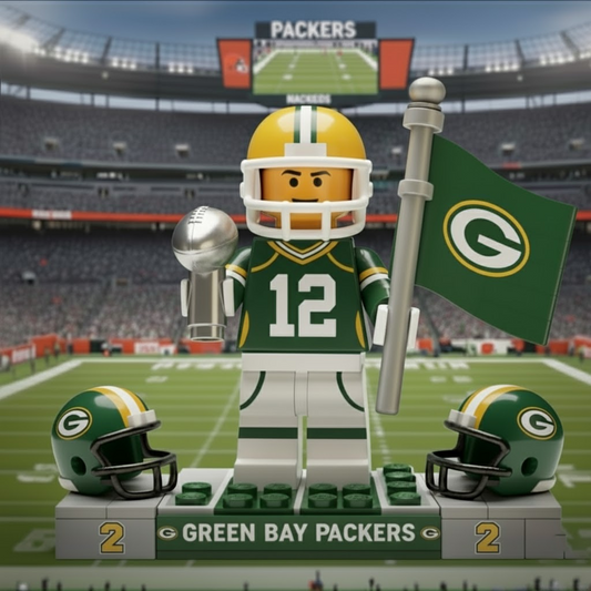 GB  x NFL Team Building Blocks Set V1 NAK NHT