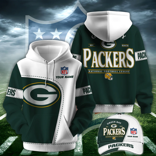 GB X NFL Classic Logo Limited Edition Hoodie And Cap NAK NHT