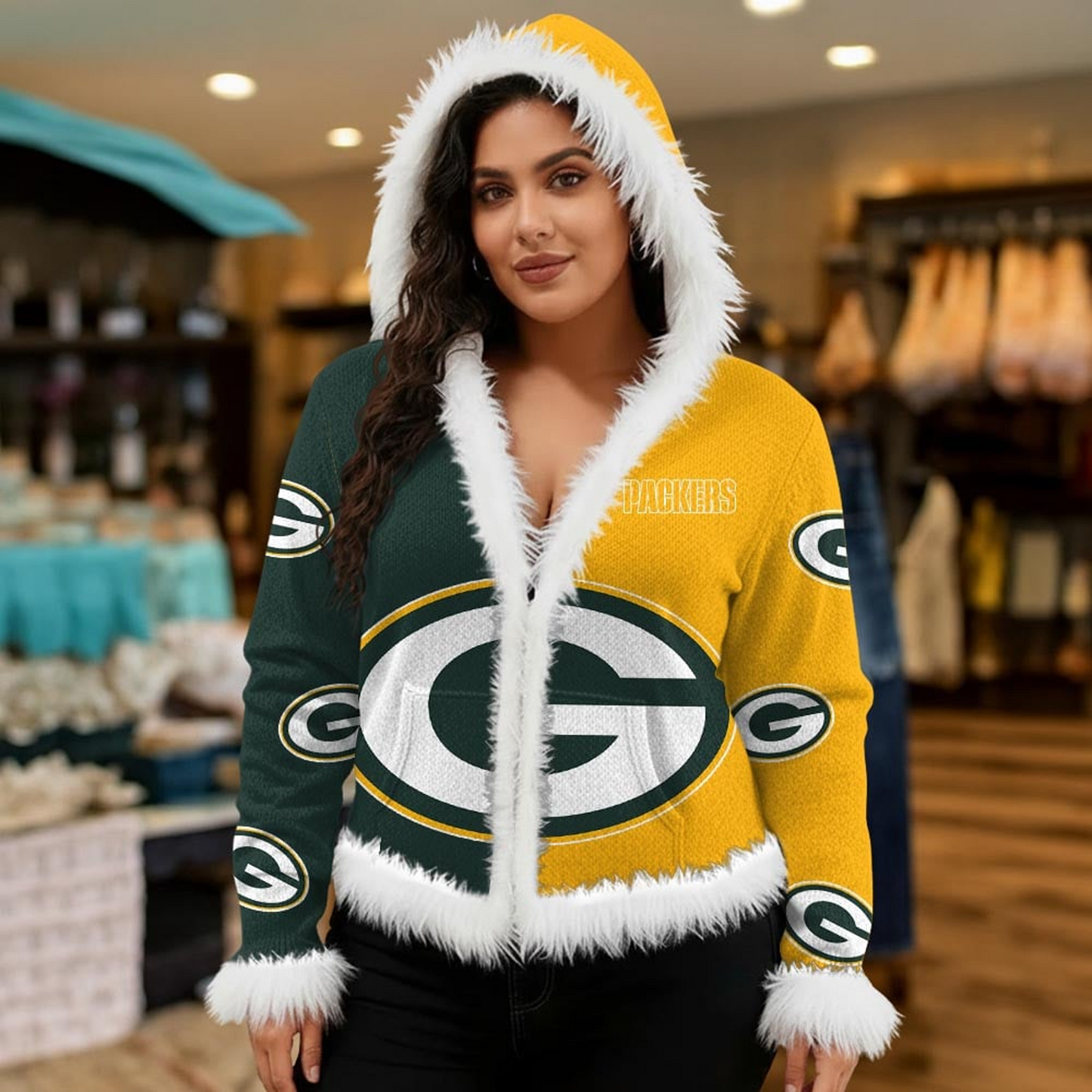 GB X NFL Graphic Dog Knit Sweater NAK NHT